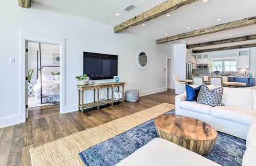 Biltmore Beach House | Luxe, Beachfront PCB Home w/Decks & Grill!