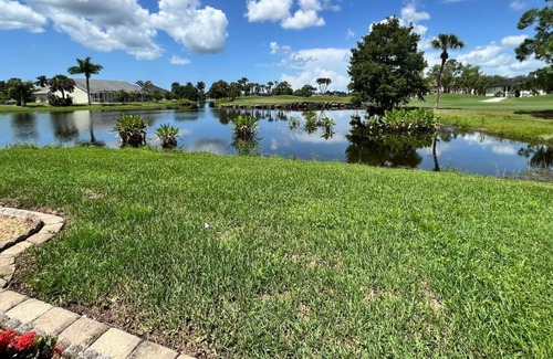 Lely Golf Estates Villa | Luxe modern Villa with amazing views of nature, lake & golf course!