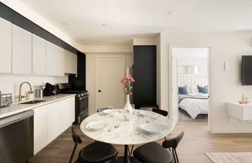 Central Park South Apartment | Luxurious 1BR w/Private Patio near Central Park