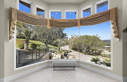 Fairbanks Ranch Villa | Luxurious Enclave with Pool, Tennis Court, batting cage and Stunning Views!
