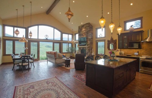 Crested Butte Villa | Luxurious home huge views many amenities hot tub grill Ski & wildflower paradise