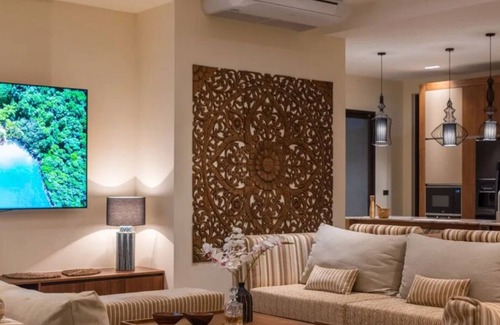 Mae Nam Villa | Luxurious Jungle Beach Villa with infinity pool, spa, fitness room, game room, and sea views