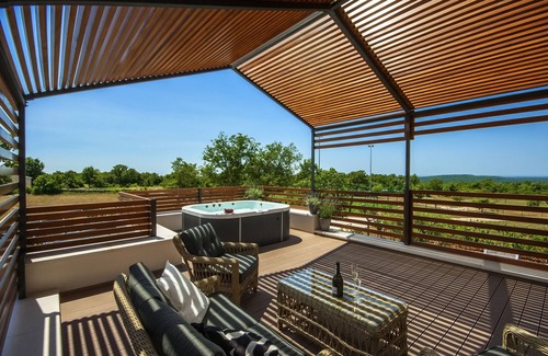 Butkovici Villa | Luxurious oasis, surrounded by olive groves, heated pool