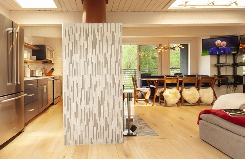 Aspen House | Luxurious Riverfront Modern Mountain Townhouse, Downtown Aspen - walk everywhere