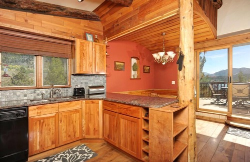 Dillon House | Luxuriously Rustic Home with Lake Views, Private Hot Tub