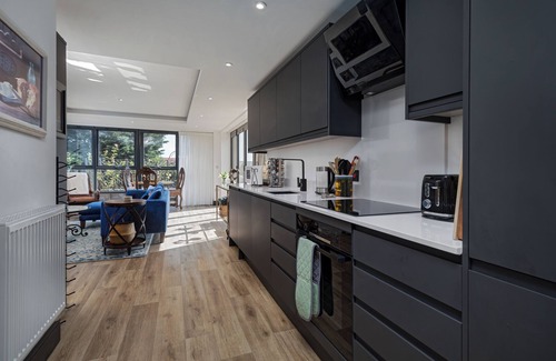 Scarborough Apartment | Luxury 2BR Penthouse Retreat with Huge Deck