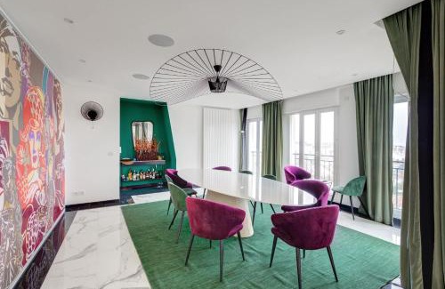 Puteaux Apartment | Luxury 406m2 Apartment for 8 with 3 Balconies