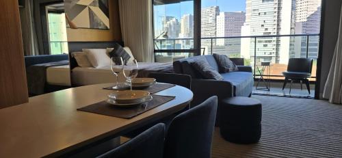 Vila Nova Conceicao Apartment | Luxury 42m² | Piscina Climatizada | Gym | Garagem