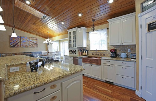 Gleneagle House | Luxury 5BR Retreat Near Air Force Academy w/Fire Pit & Sport Court