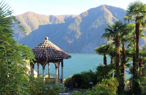 Castagnola Apartment | Luxury apartment Brè Castagnola-lake,indoorpool,aircondition,park,private street