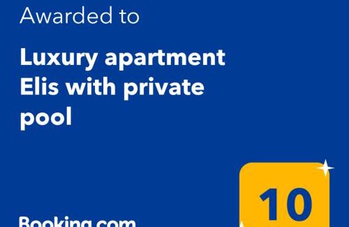 Pula Apartment | Luxury apartment Elis with private pool