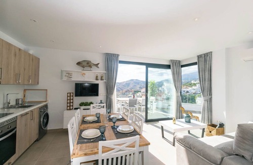 Competa Apartment | Luxury Apartment in Competa with Mountain View, Garden and Wi-Fi