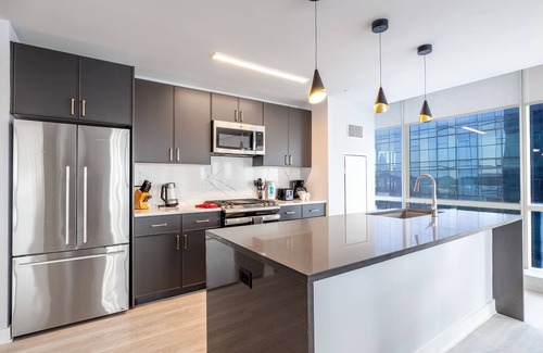 New Rochelle Apartment | Luxury Apt with Infrared Sauna