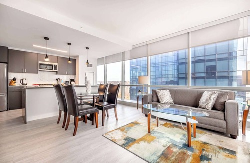 New Rochelle Apartment | Luxury Apt with Infrared Sauna