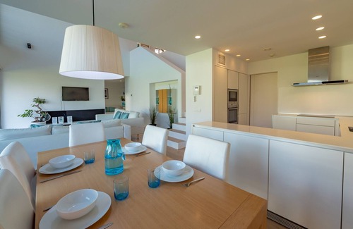 Caldes de Malavella Villa | Luxury architect design 4 bedroom villa at 5 star resort. Private garden. Pool.