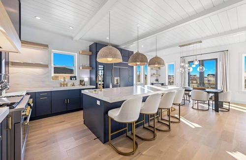 Somers Point House | Luxury Beach House - Rooftop Decks with 360° Ocean & Bay Views, Pool, Elevator