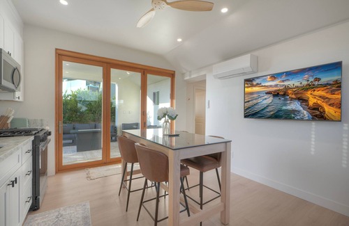Carlsbad Condo | Luxury Carlsbad Retreat | Across The Street From Beach | Firepit, BBQ, Ping Pong, Cornhole & More