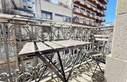 Vigo Apartment | Luxury Centro de Vigo Balcony