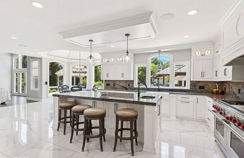 Smithtown House | Luxury Estate w. Heated Pool, Movie Theater & Resort Yard! Minutes to Ryder Cup