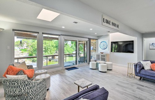 Granbury House | Luxury Granbury Home with Private Boat Dock!