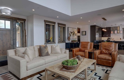 Spanish Peaks House | Luxury Highlands Home with Ski-in/Ski-out Access & Private Hot Tub