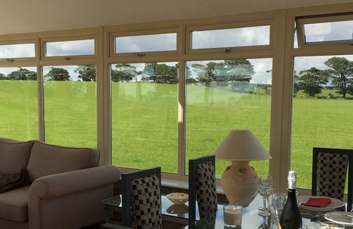 Seahouses House | Luxury home from home, with stunning views of farmland and the cheviots