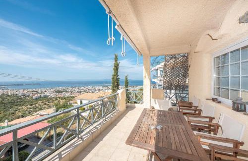 Voula House | Luxury Home with Jacuzzi and Spectacular Sea Views for 8 Guests