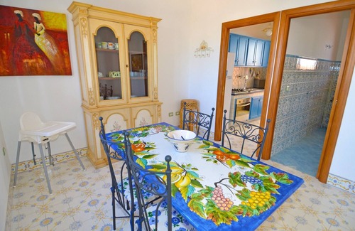 Marina San Gregorio House | Luxury house with large terrace and sea view