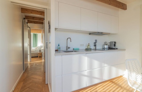 Monnickendam Boat Rental | Luxury Houseboat: "Liberdade" with sauna. Dinghy included.