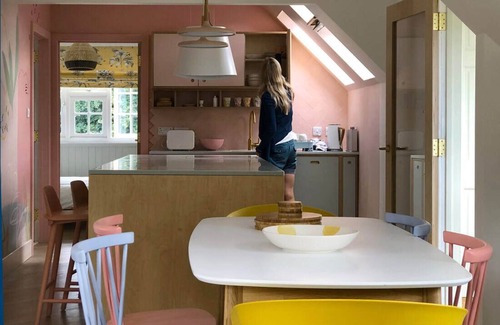 Sibbertoft Cabin | Luxury Lakeside Lodge with Boutique Chic Interior