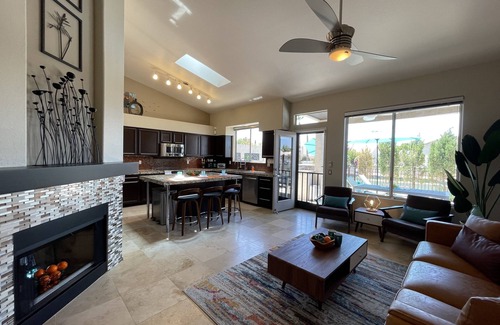 Arrowhead Lakes House | Luxury Lakeside Home! Private Pool, Dock, Outdoor Kitchen, & Private Courtyard!