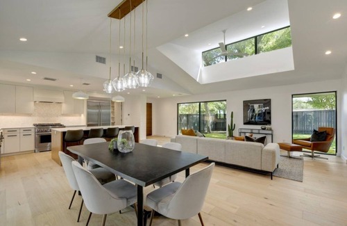 Barton Hills House | Luxury mid-century modern-inspired home