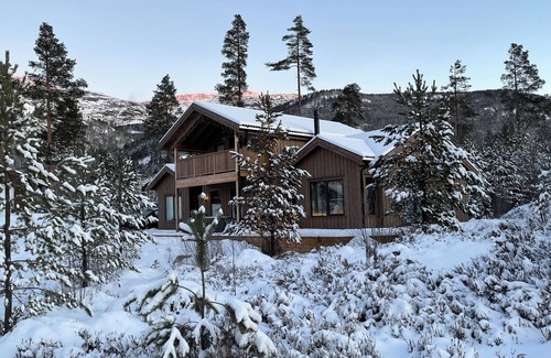 Kviteseid House | Luxury new villa 4 bathrooms, sauna and 5 bedrooms in Norwegian nature.