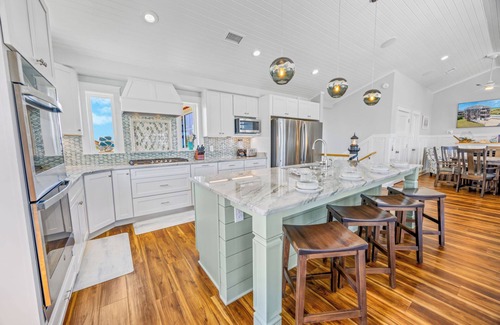 Avon House | Luxury Oceanfront Home w/Saltwater Pool, Hot Tub, Elevator, EV Charger, & More!