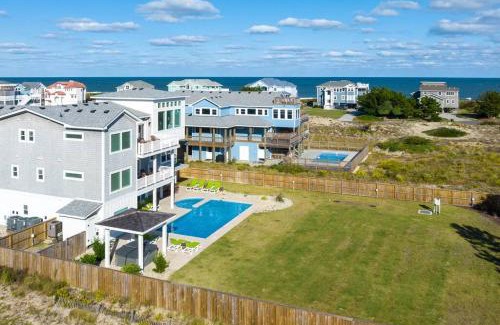 Ocean Hill House | Luxury Oceanview Heated Pool Theater Pool Table