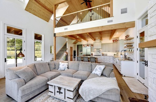 Dripping Springs House | Luxury Ranch & Wellness Experience: animals, creek, and spa