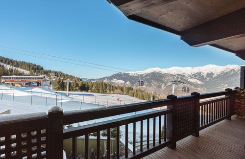 Courchevel Apartment | Luxury Ski-In/Ski-Out Apartment with Spa Access in Courchevel 1850