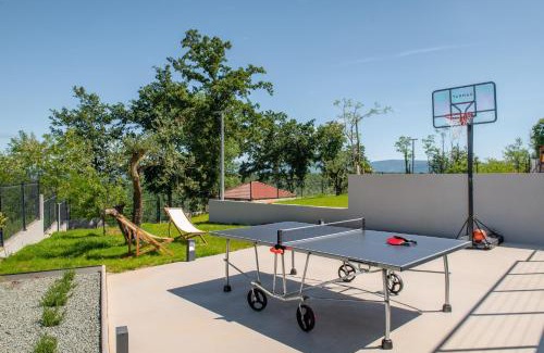 Sveta Nedelja Villa | Luxury Villa Callista near Labin with kids playground, fitness and heated pool