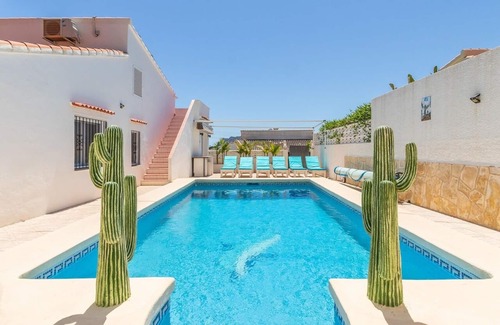 Urbanitzacio la Fustera Villa | Luxury Villa Carolima with Heated Pool, Sea View, Beach Moraira/Calpe/Benissa