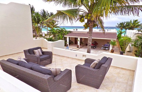 Playacar Fase I House | Luxury Villa, Sea View, steps to the Beach exclusively located