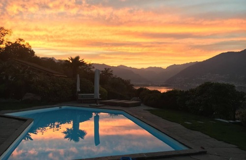 Magadino House | Luxury villa with a lake view