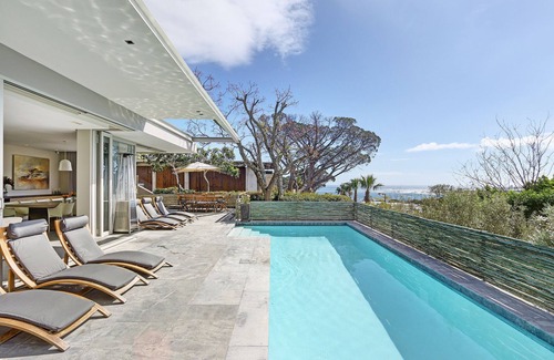 Camps Bay Villa | Luxury Villa With Tranquil Bay And Mountain Views & Expansive Terraces And Pool