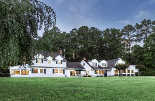 St. Michaels House | Luxury Waterfront with pool and deep water dock, minutes from St Michaels.