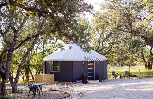 Fredericksburg House | Luxury Yurt in Texas Wine Country