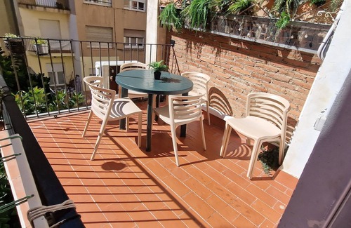 Sant Gervasi Apartment | M - Gracia-apartments. Casa Vicens Gaudí. Terrace