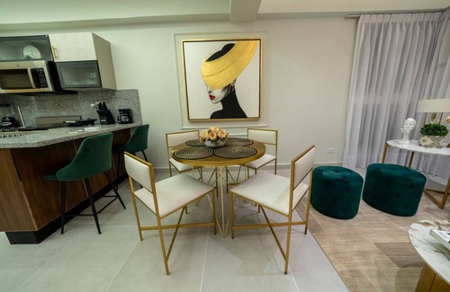 Downtown Santo Domingo Apartment | Magestic 1 Br 2b @dountown City gym Jacuzzy