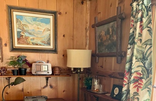 Idyllwild Cabin | MAGICAL! ultra-vintage remod 1937- fence for dogs