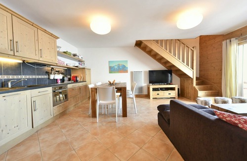 Bisanne 1500 Apartment | Magnificent 4-bedroom duplex at the foot of the slopes with magnificent view and swimming pool