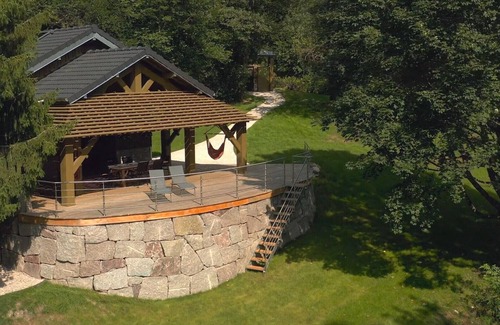 Saint-Nabord Ski Chalet | Magnificent chalet on a green island. 2 ponds, private sauna and jacuzzi