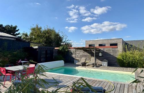 Roncherolles-sur-le-Vivier Apartment | Magnifique maison d'architecte pour 8 pers avec piscine privée